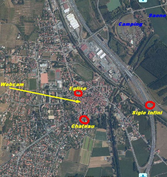 localisation webcam